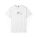 Clutch Culture- white skyline T-shirt- Black letters
