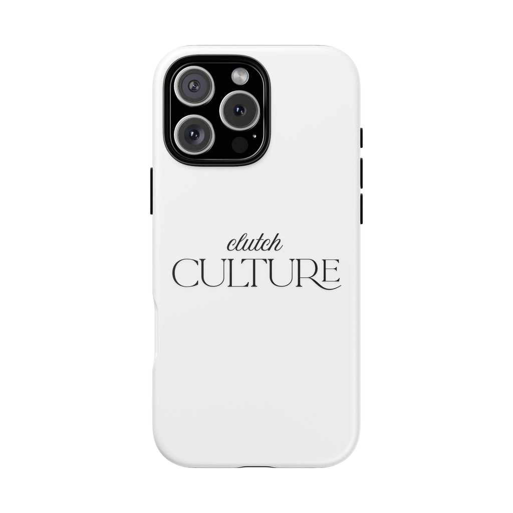 White Clutch Culture Phone Case