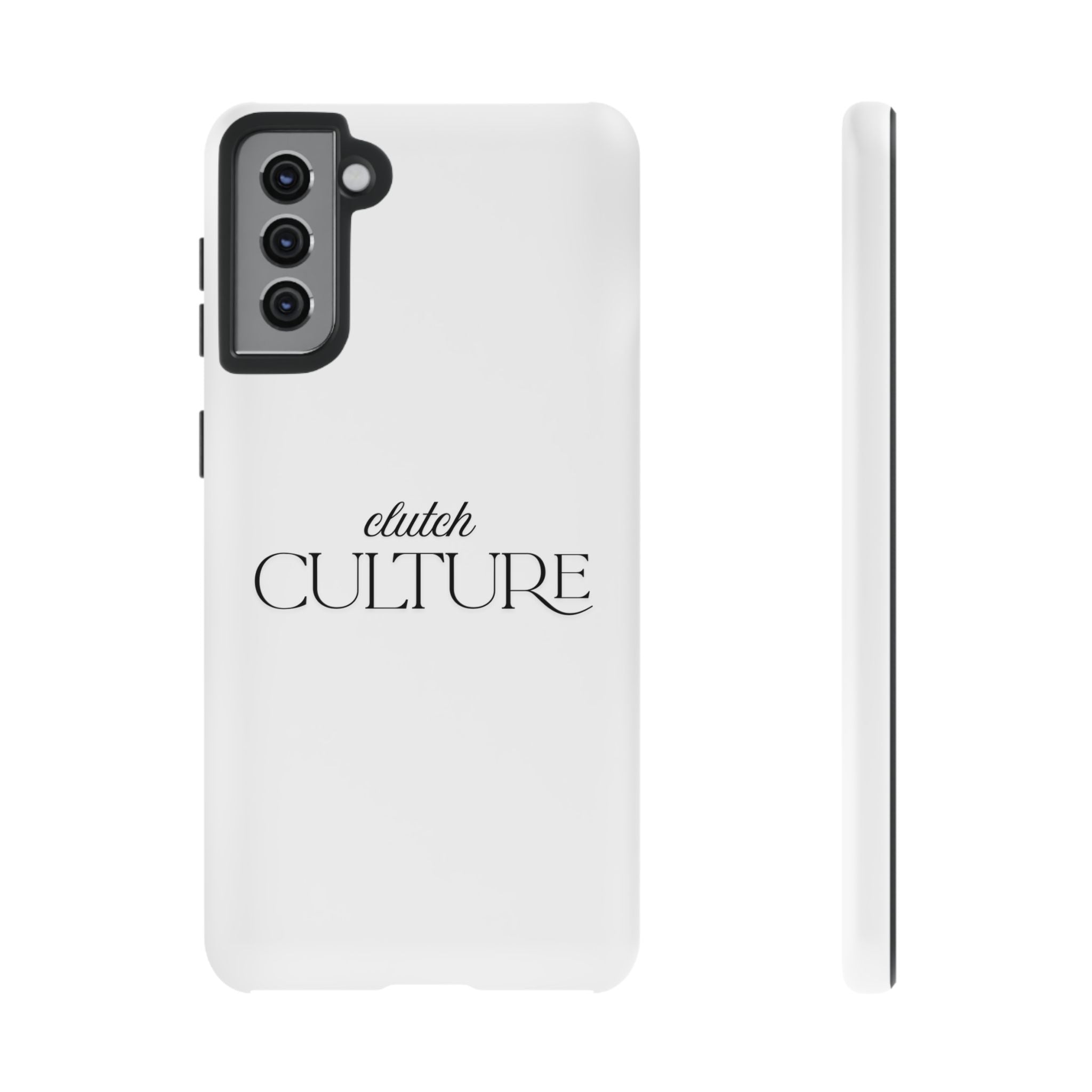 White Clutch Culture Phone Case