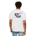 Clutch Culture- white skyline T-shirt- Black letters