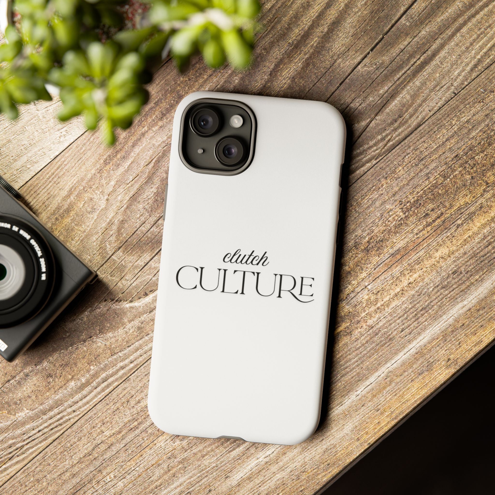 White Clutch Culture Phone Case