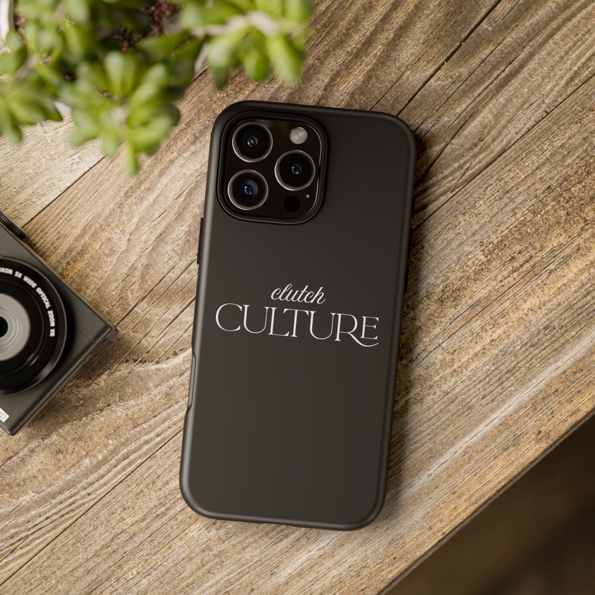 Black Clutch Culture Phone Case