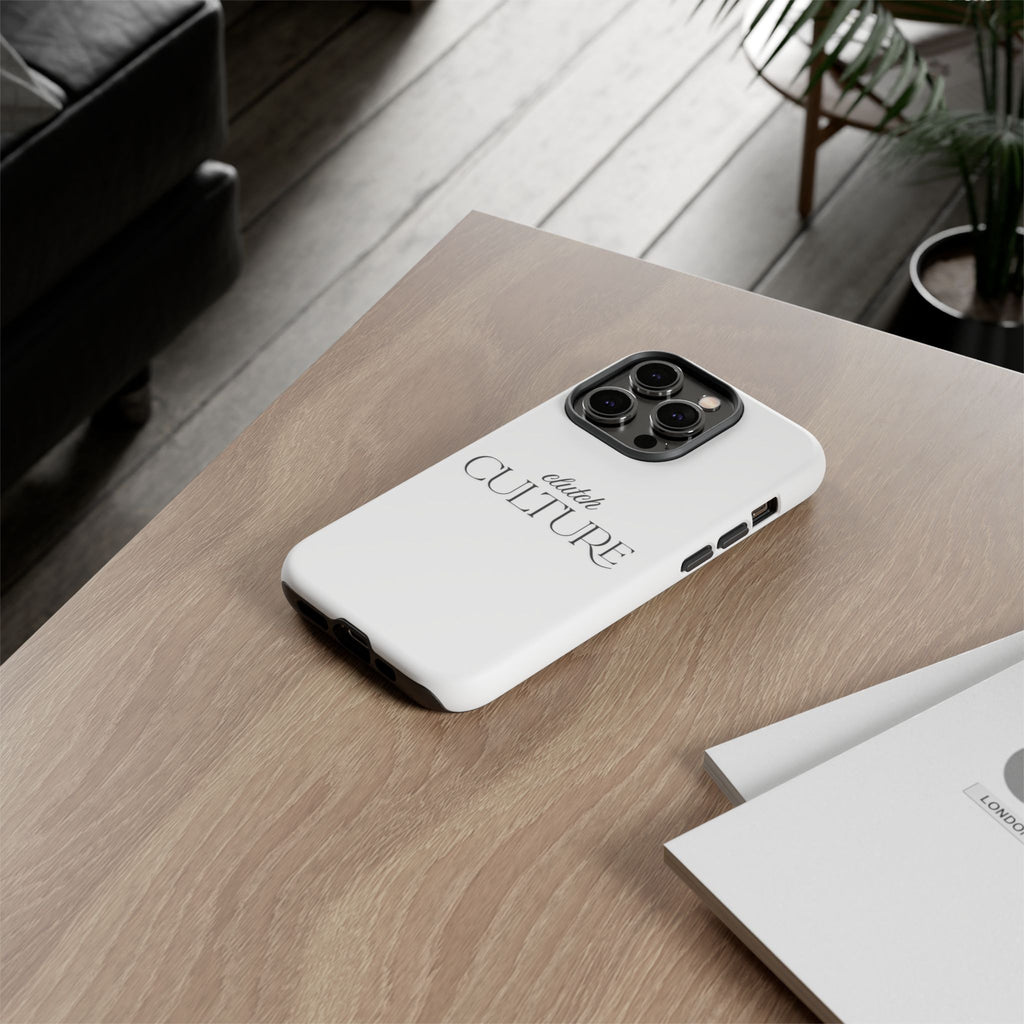 White Clutch Culture Phone Case