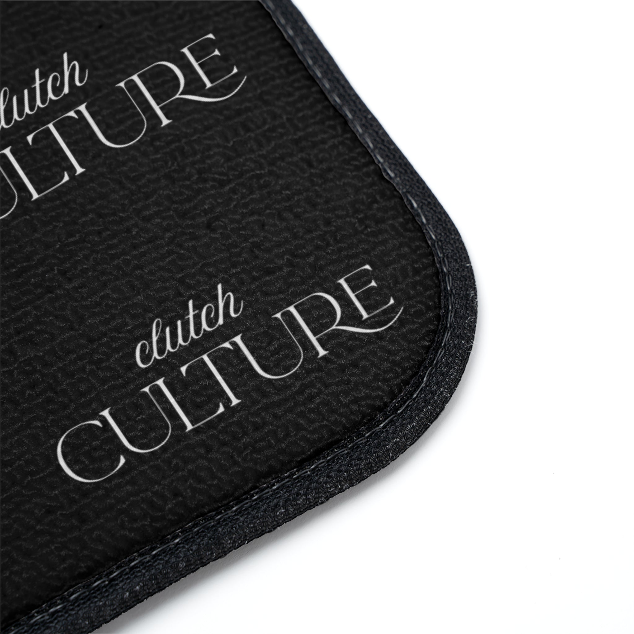 Clutch Culture car mat-Black