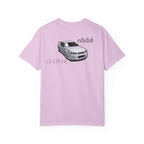 Clutch Culture- white skyline T-shirt- Black letters