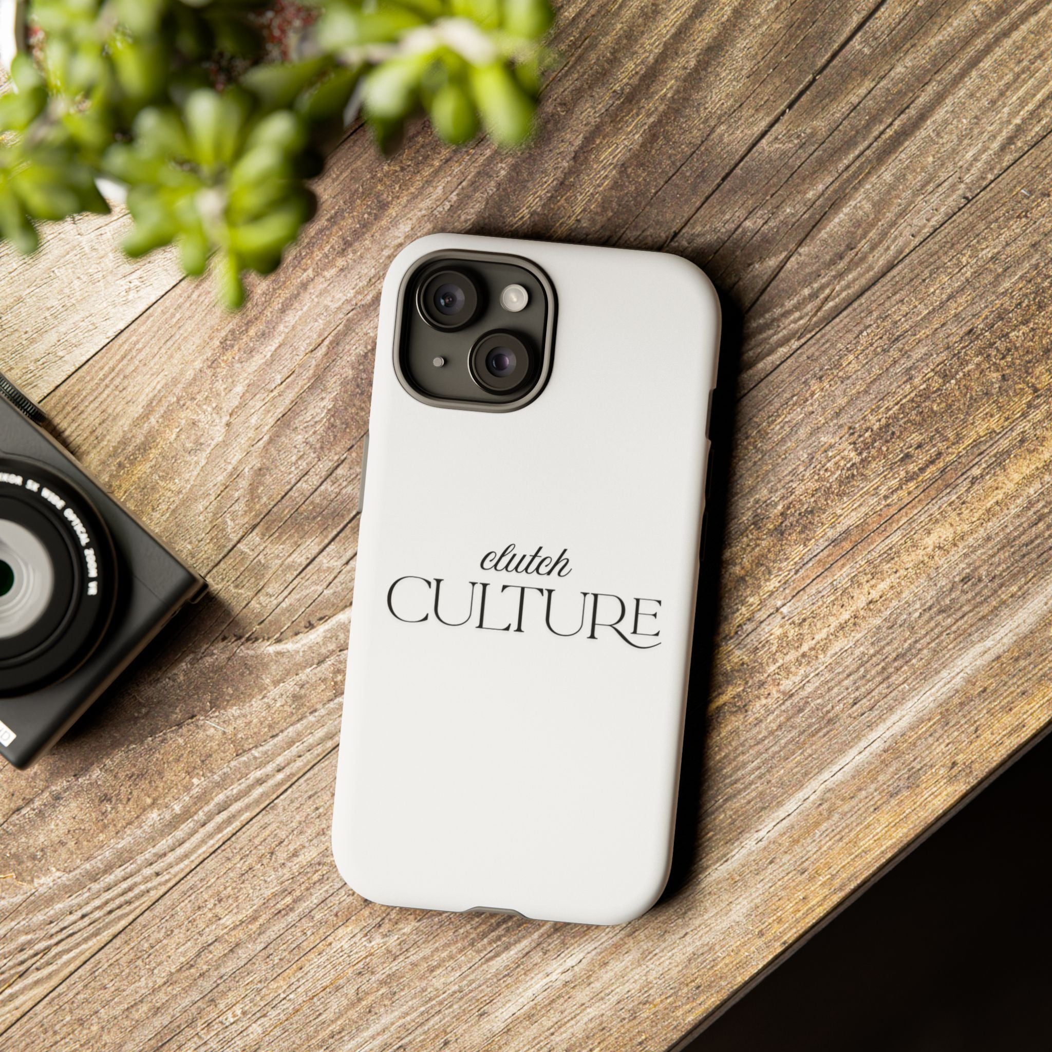 White Clutch Culture Phone Case
