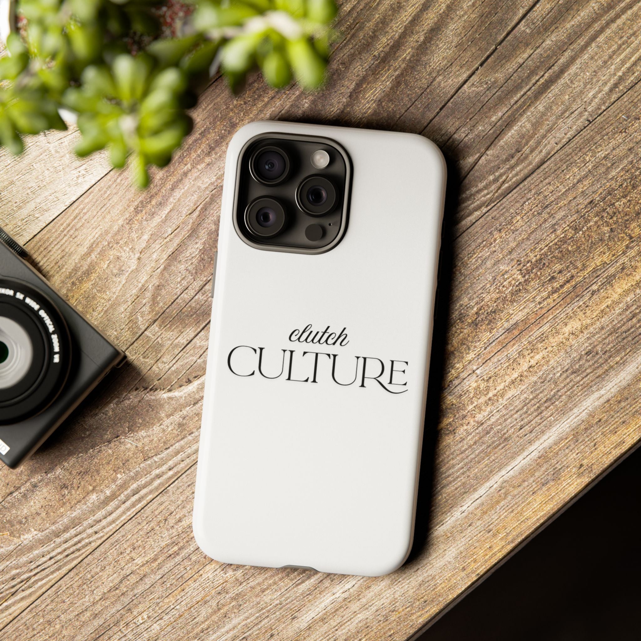 White Clutch Culture Phone Case