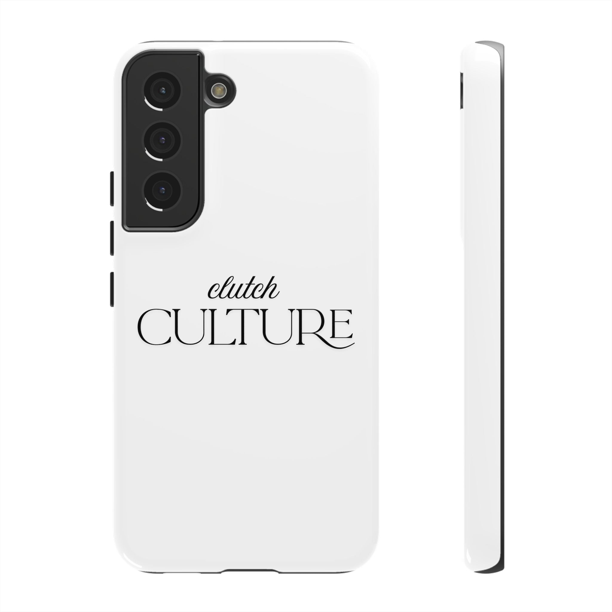 White Clutch Culture Phone Case