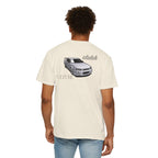Clutch Culture- white skyline T-shirt- Black letters