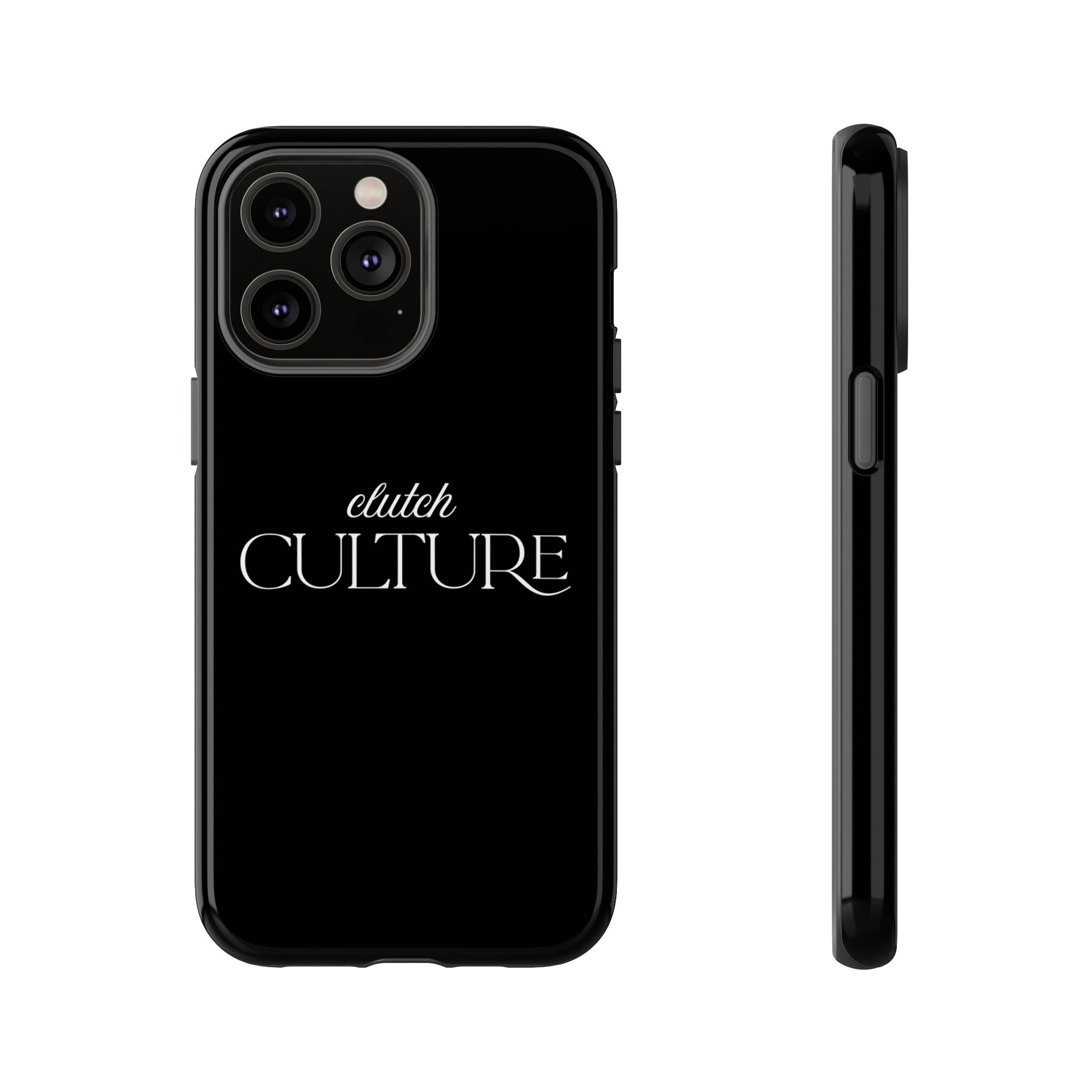 Black Clutch Culture Phone Case