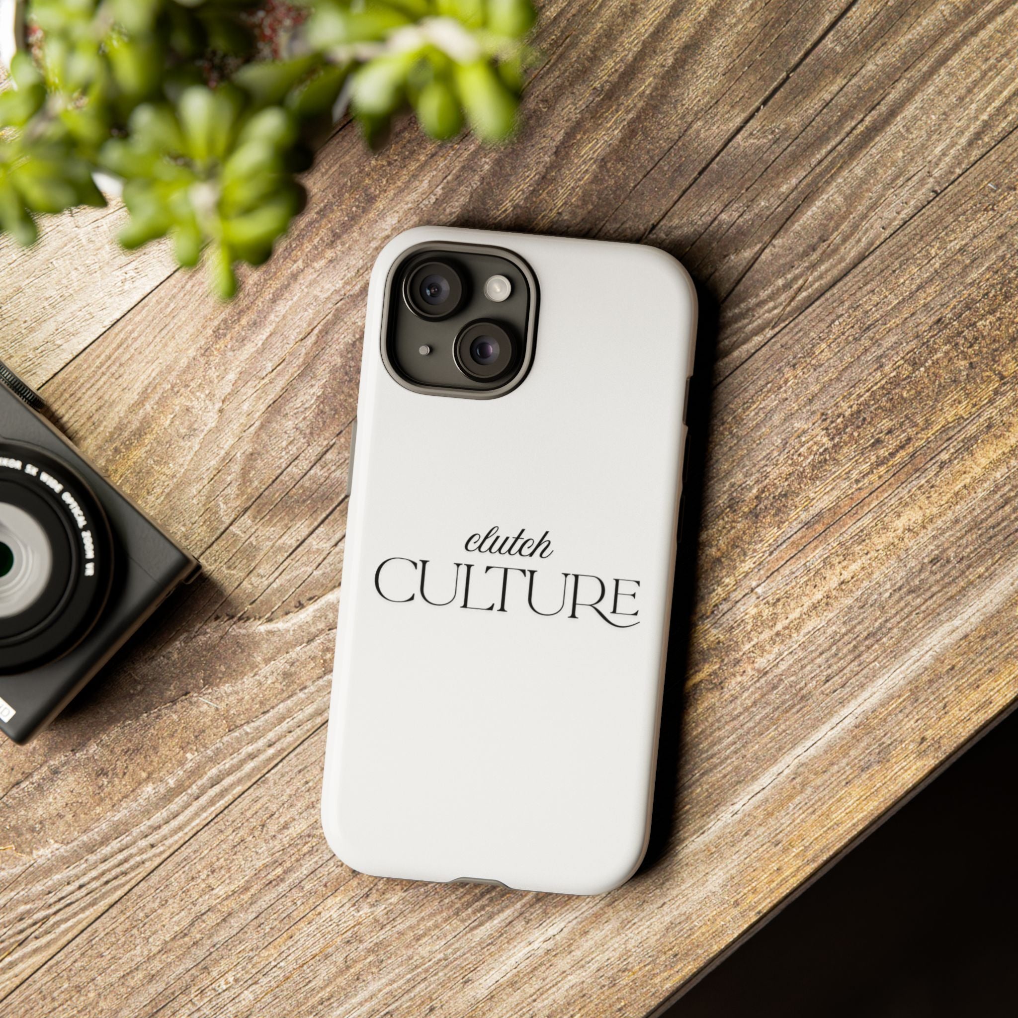 White Clutch Culture Phone Case