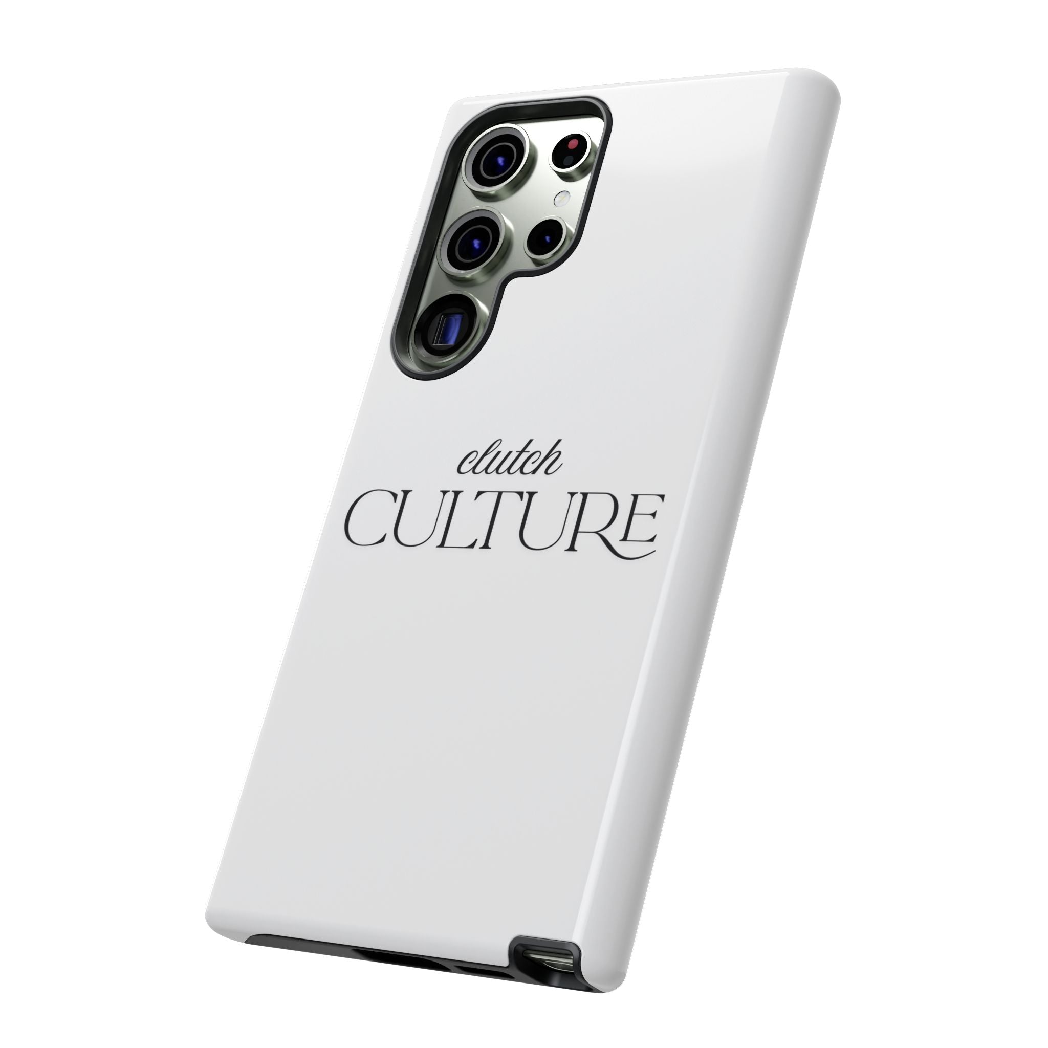 White Clutch Culture Phone Case