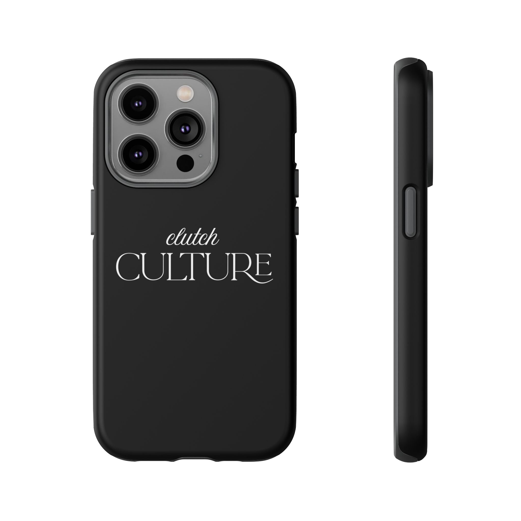 Black Clutch Culture Phone Case