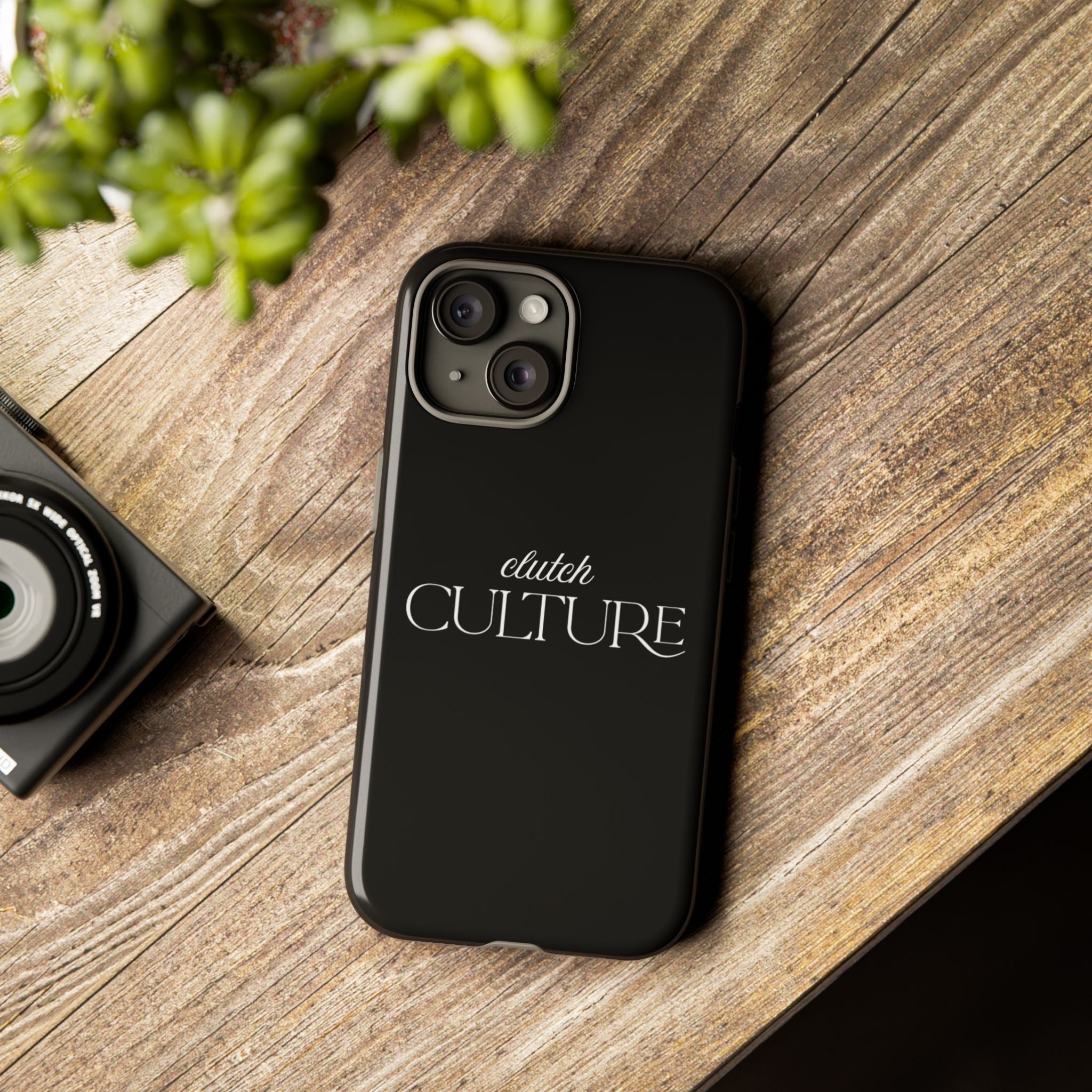 Black Clutch Culture Phone Case