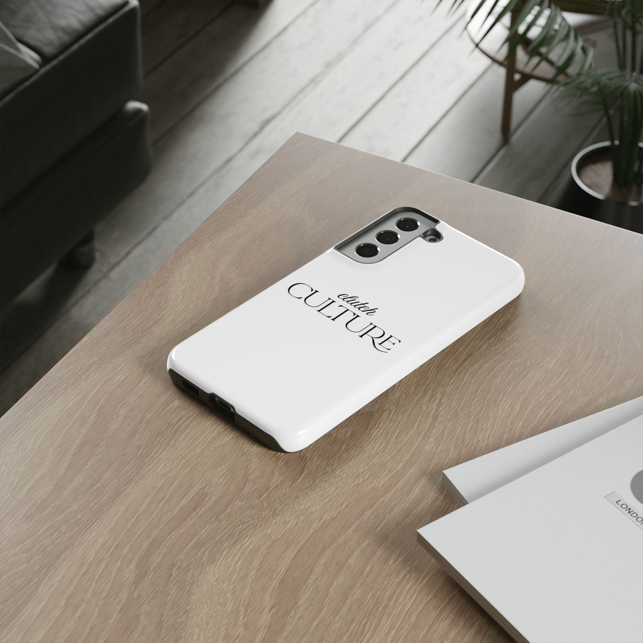White Clutch Culture Phone Case