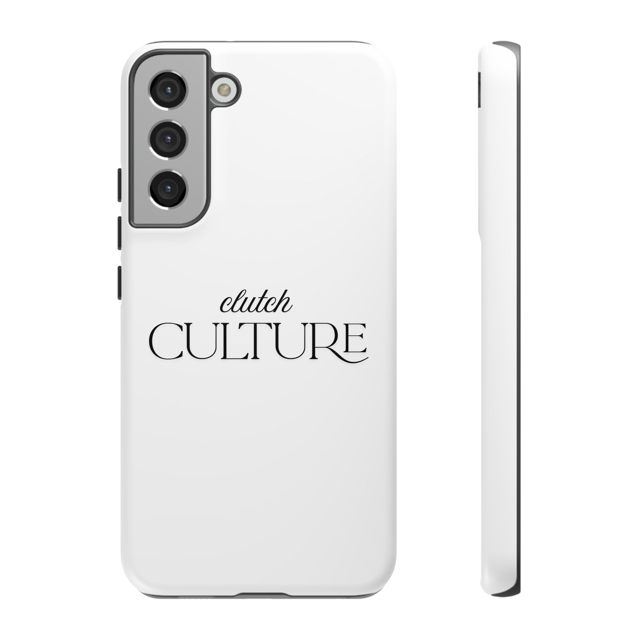 White Clutch Culture Phone Case