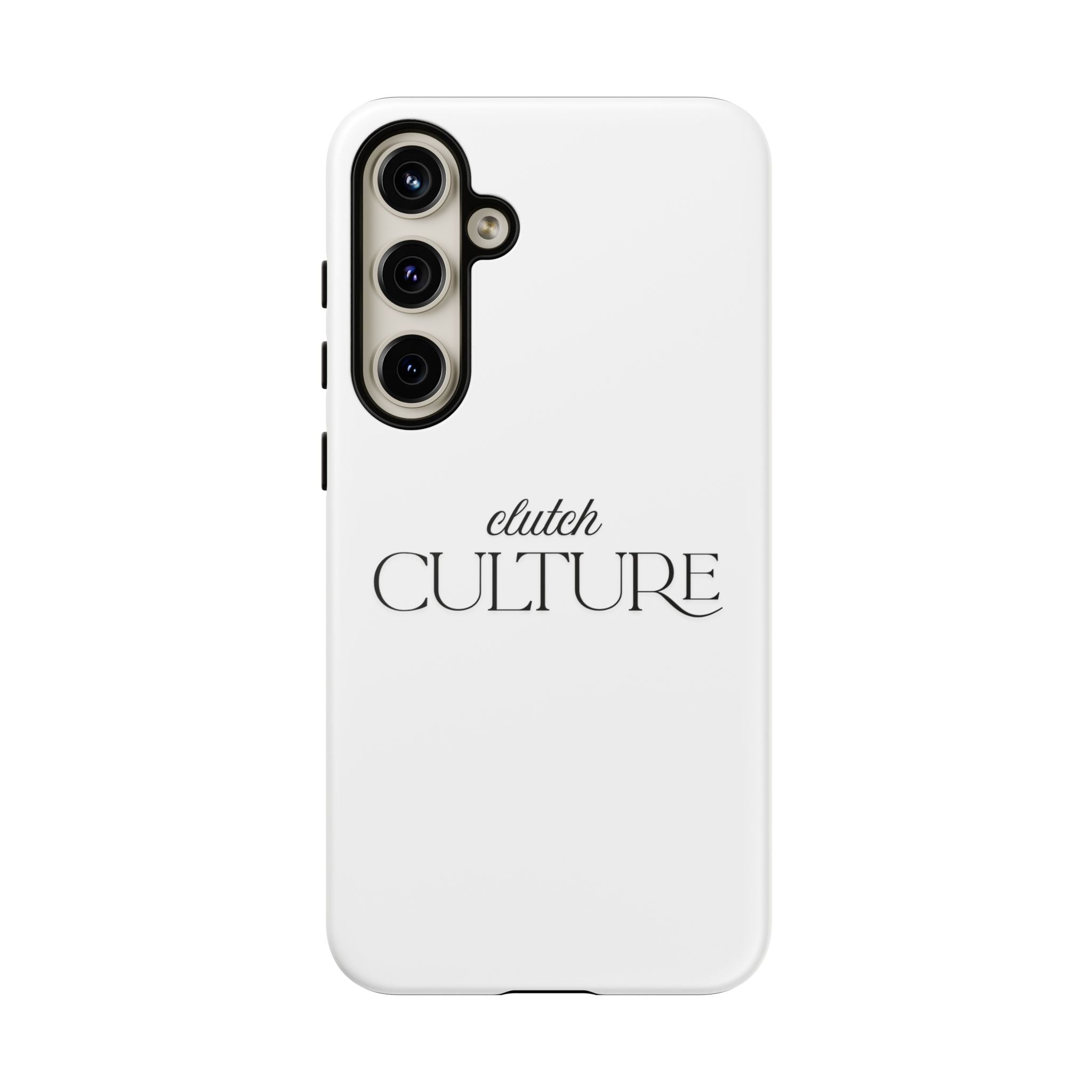 White Clutch Culture Phone Case