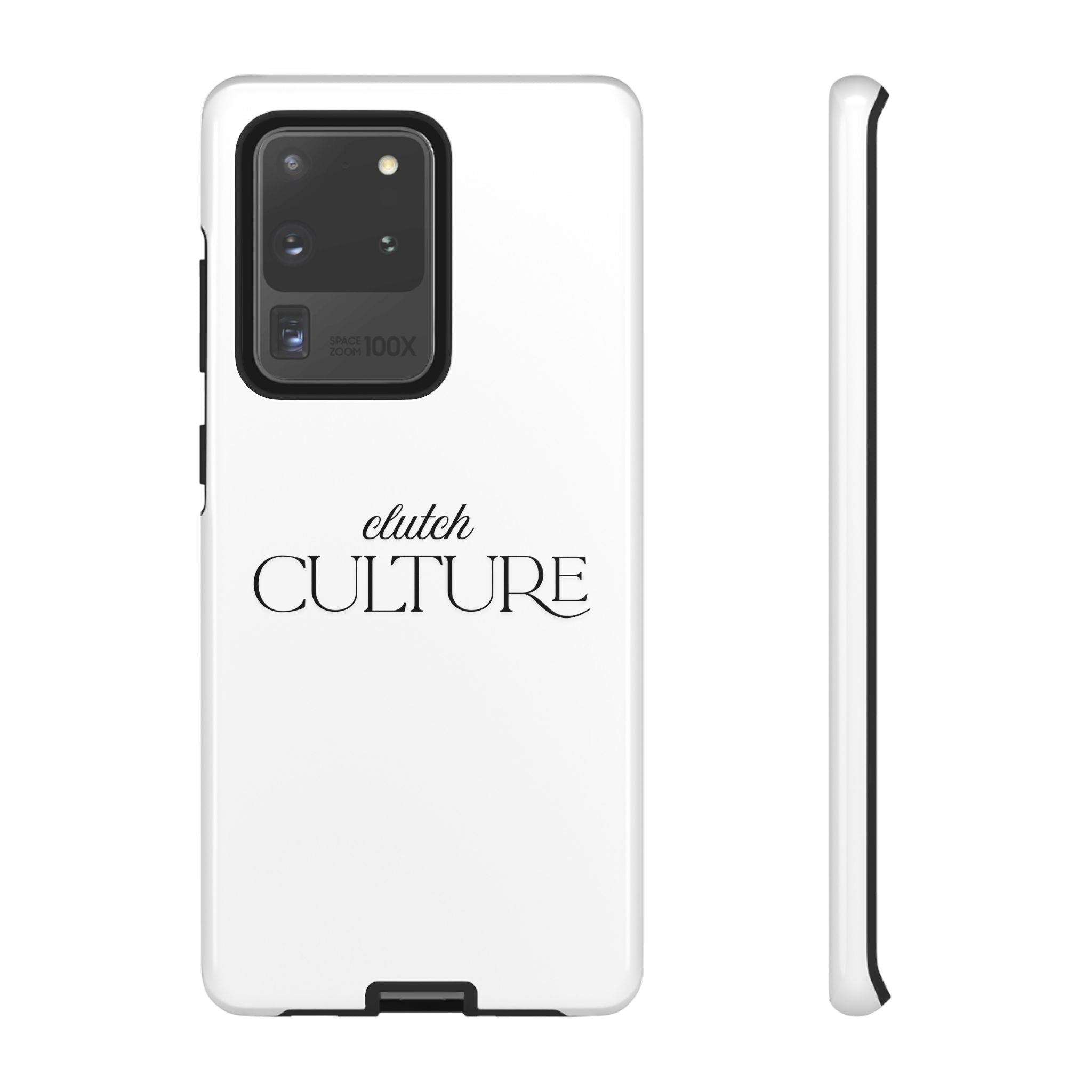 White Clutch Culture Phone Case