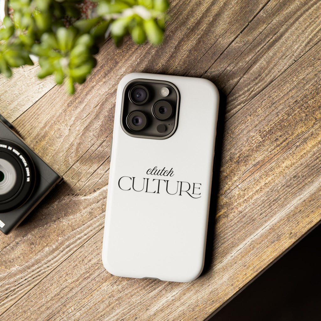 White Clutch Culture Phone Case