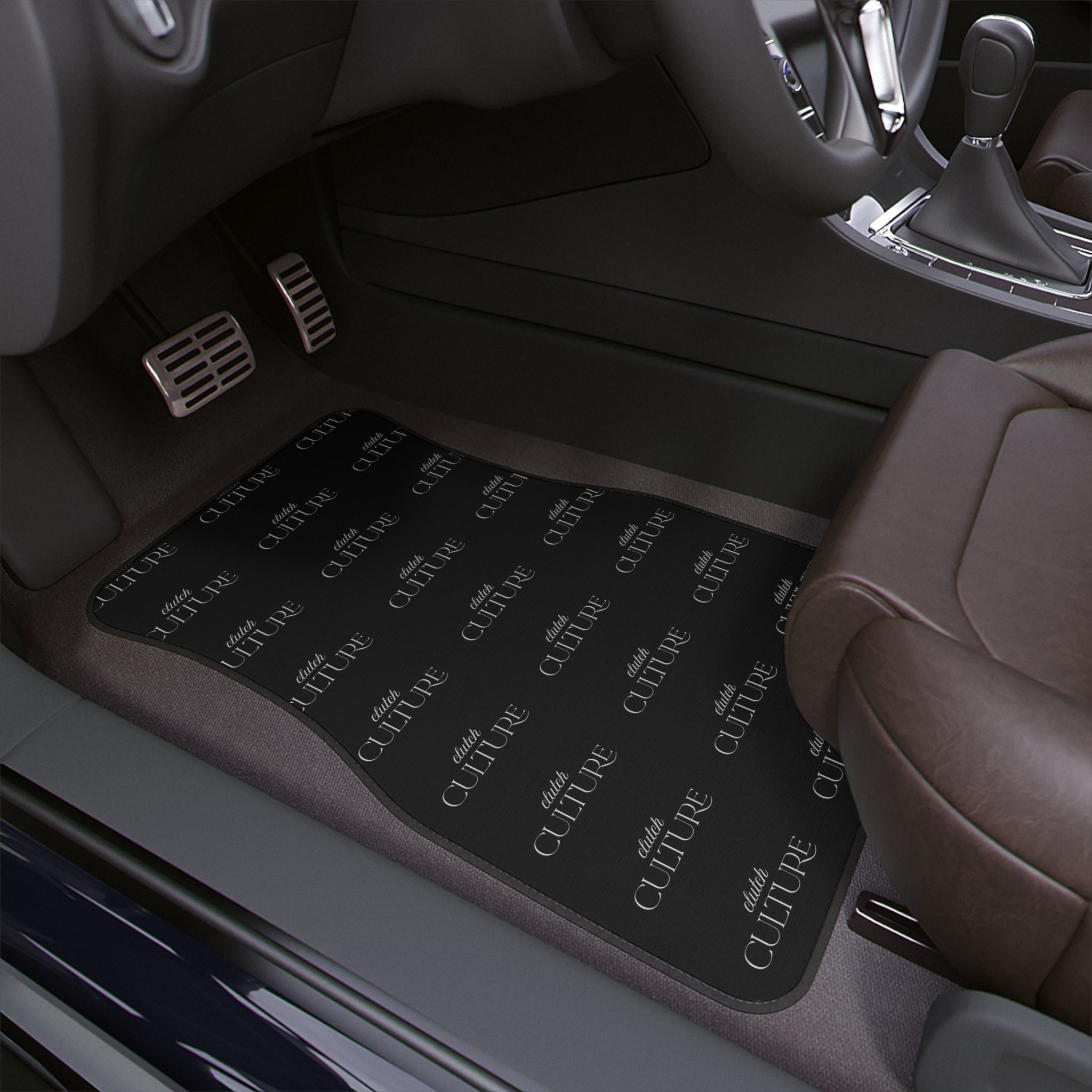 Clutch Culture car mat-Black
