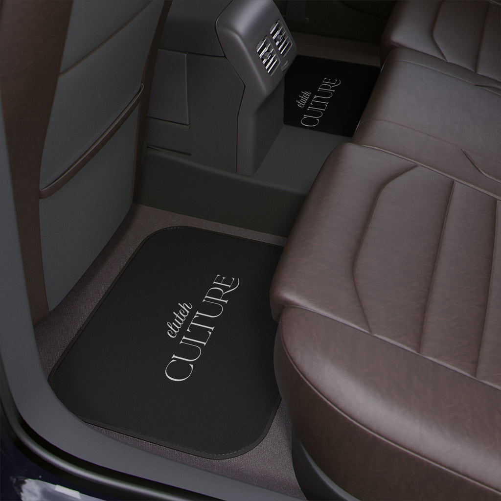 Black Car Mats- Simple