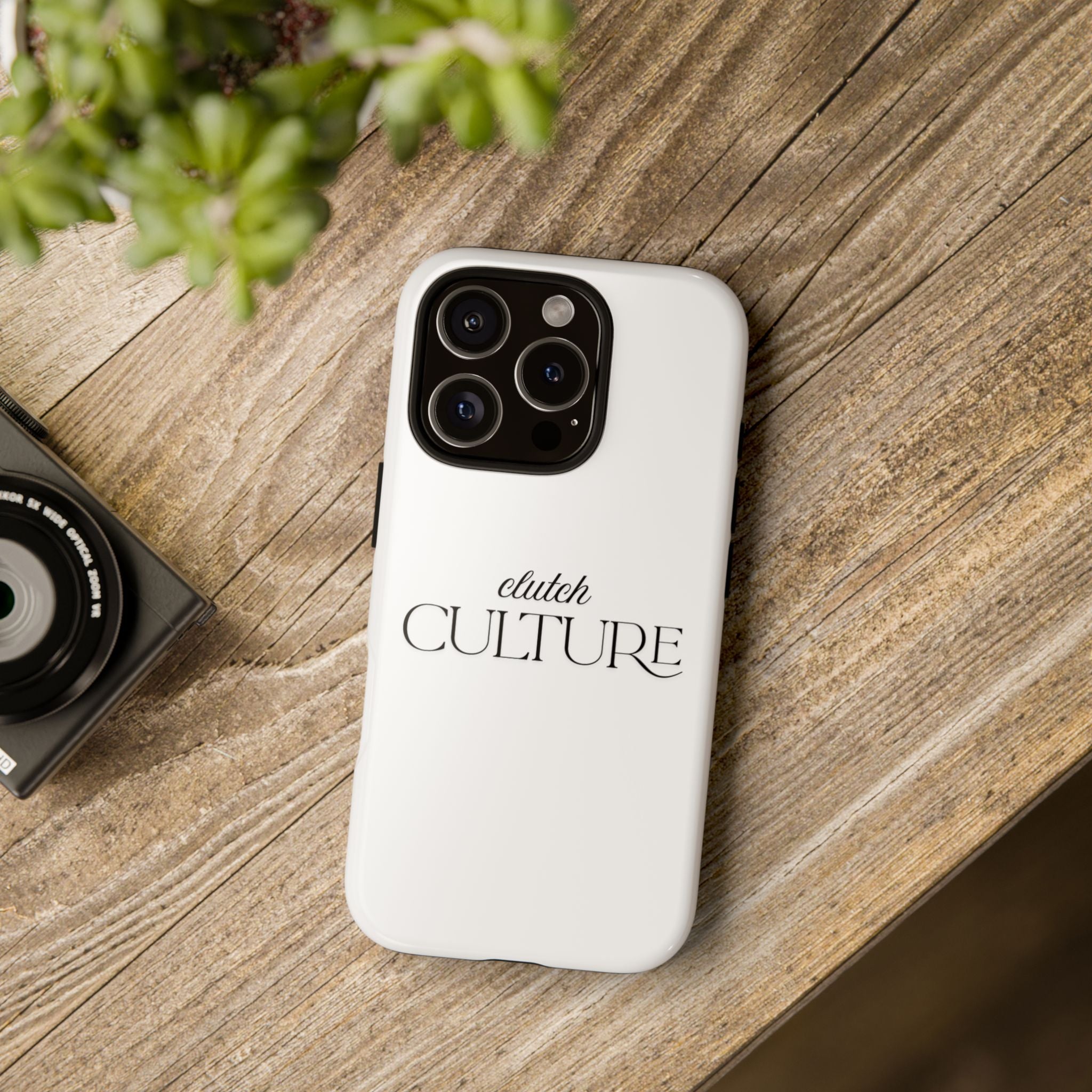 White Clutch Culture Phone Case