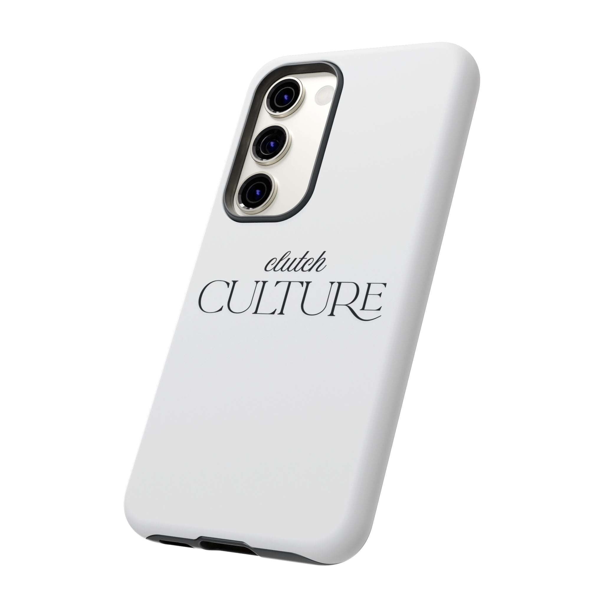 White Clutch Culture Phone Case