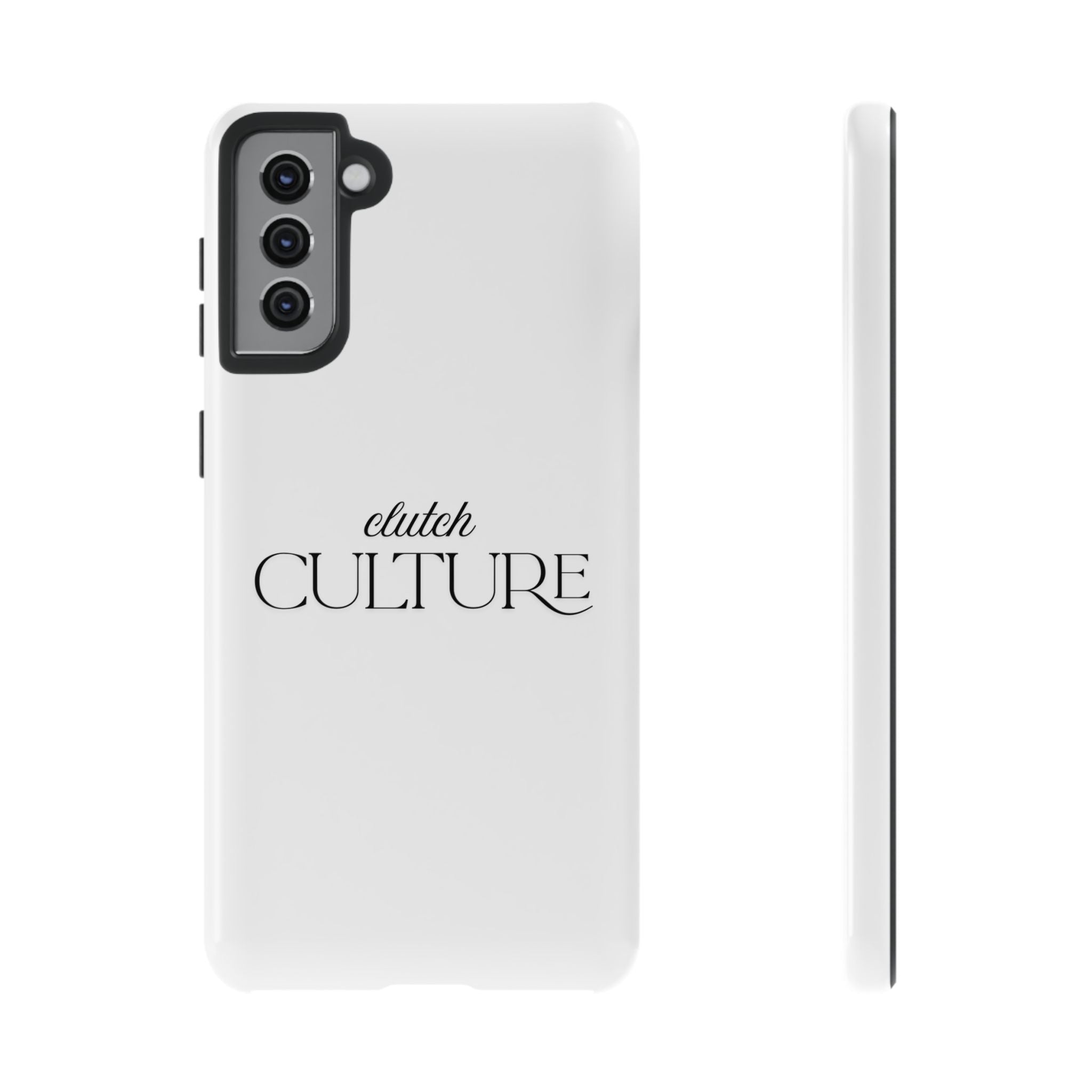 White Clutch Culture Phone Case