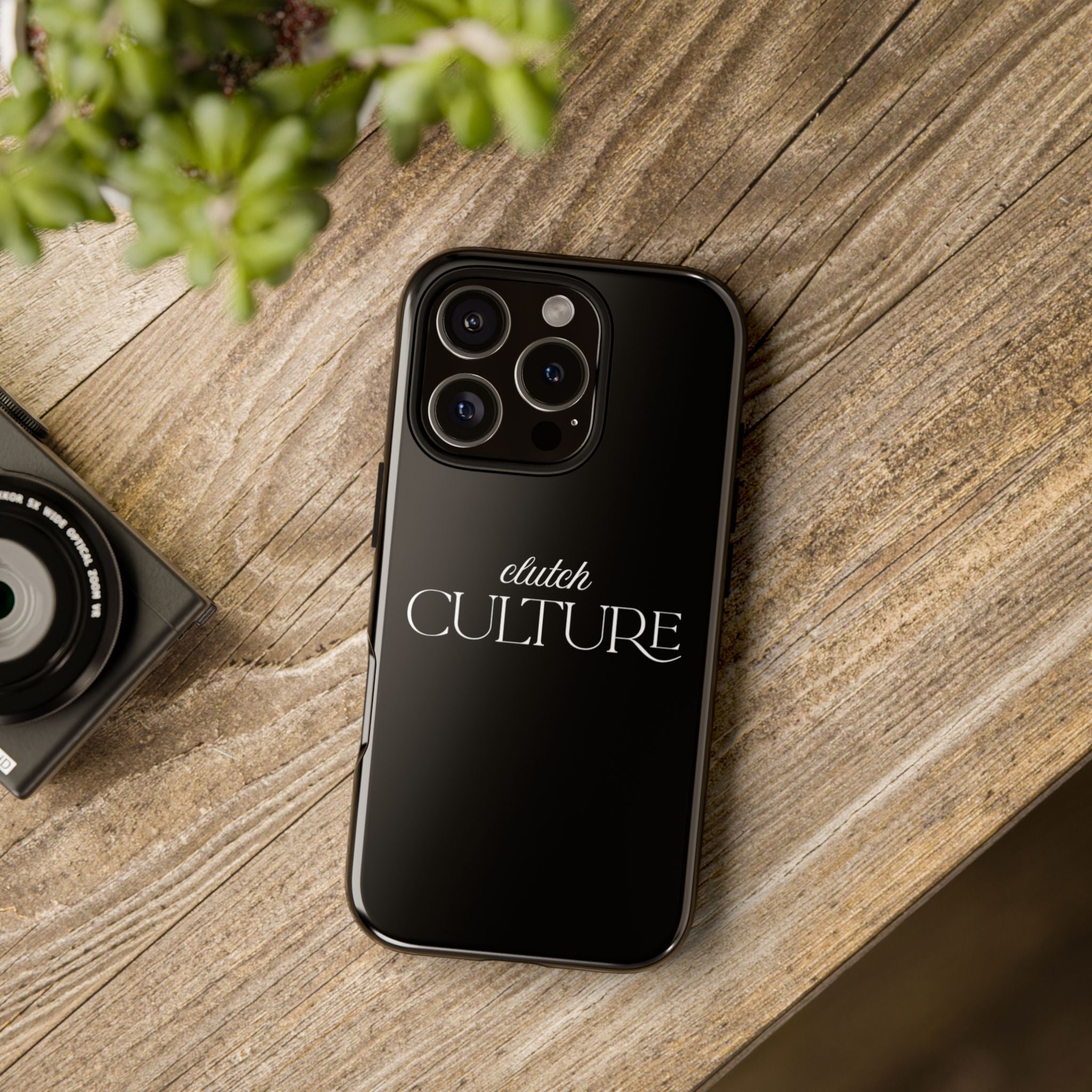 Black Clutch Culture Phone Case