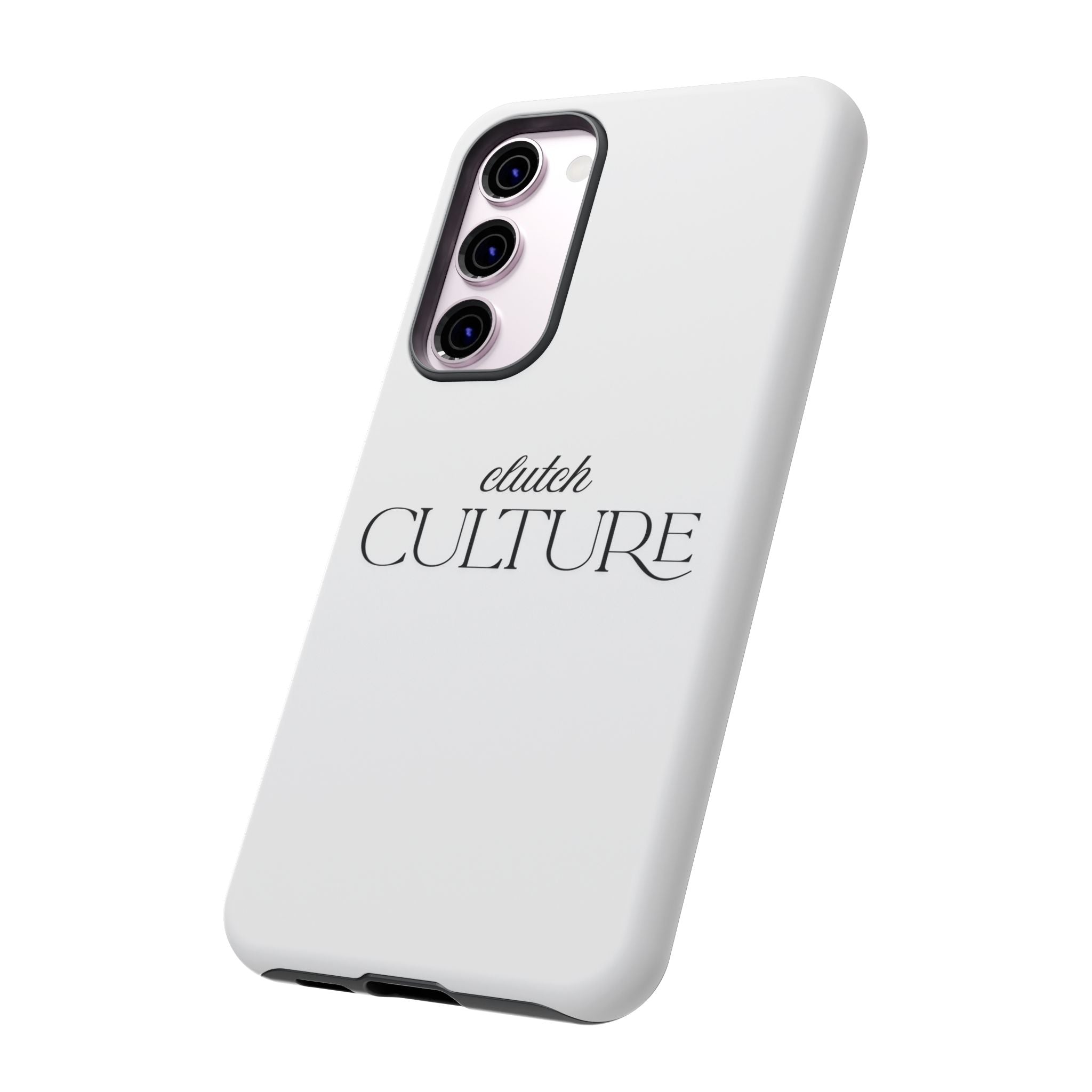 White Clutch Culture Phone Case