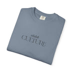 Clutch Culture- white skyline T-shirt- Black letters