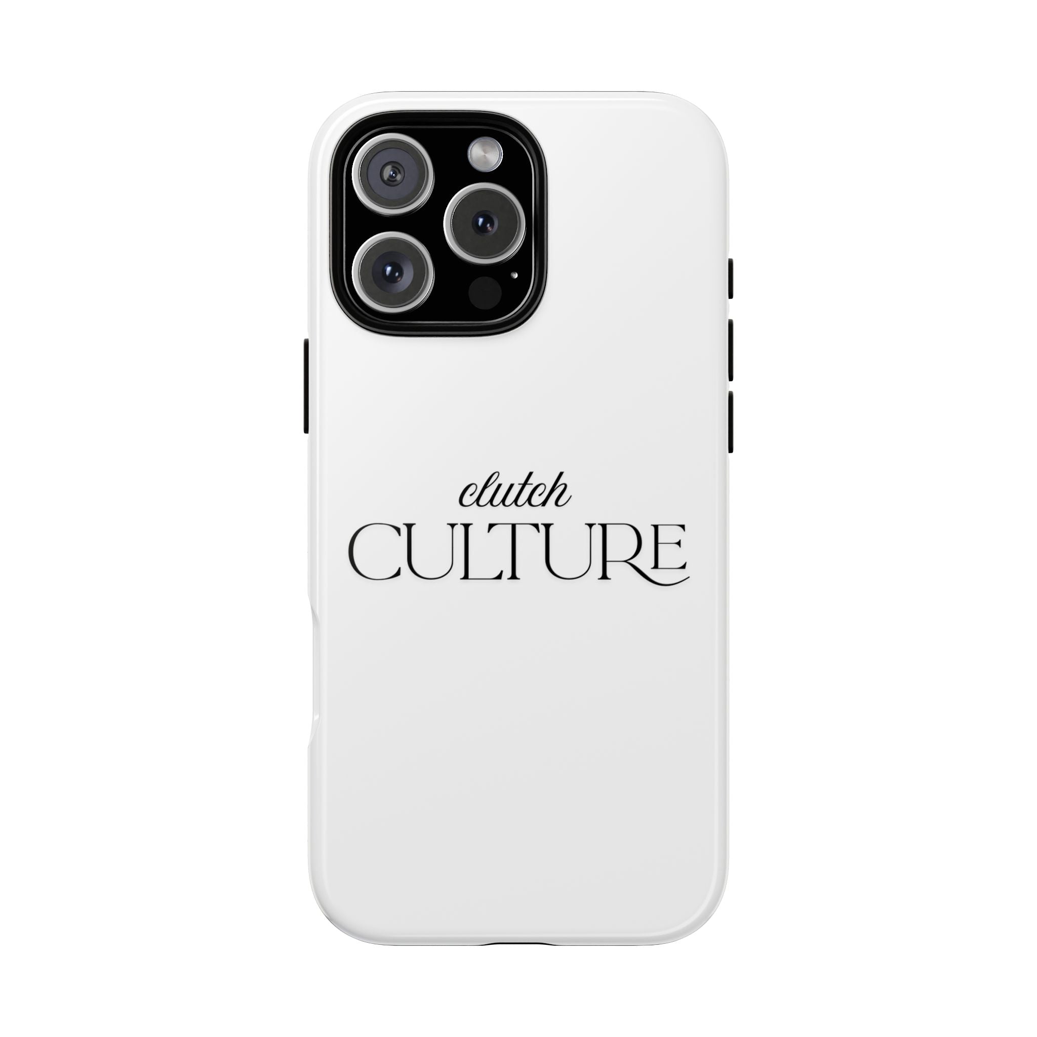 White Clutch Culture Phone Case