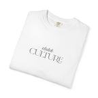 Clutch Culture- white skyline T-shirt- Black letters