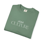 Clutch Culture T-Shirt- Blue Skyline White Lettering