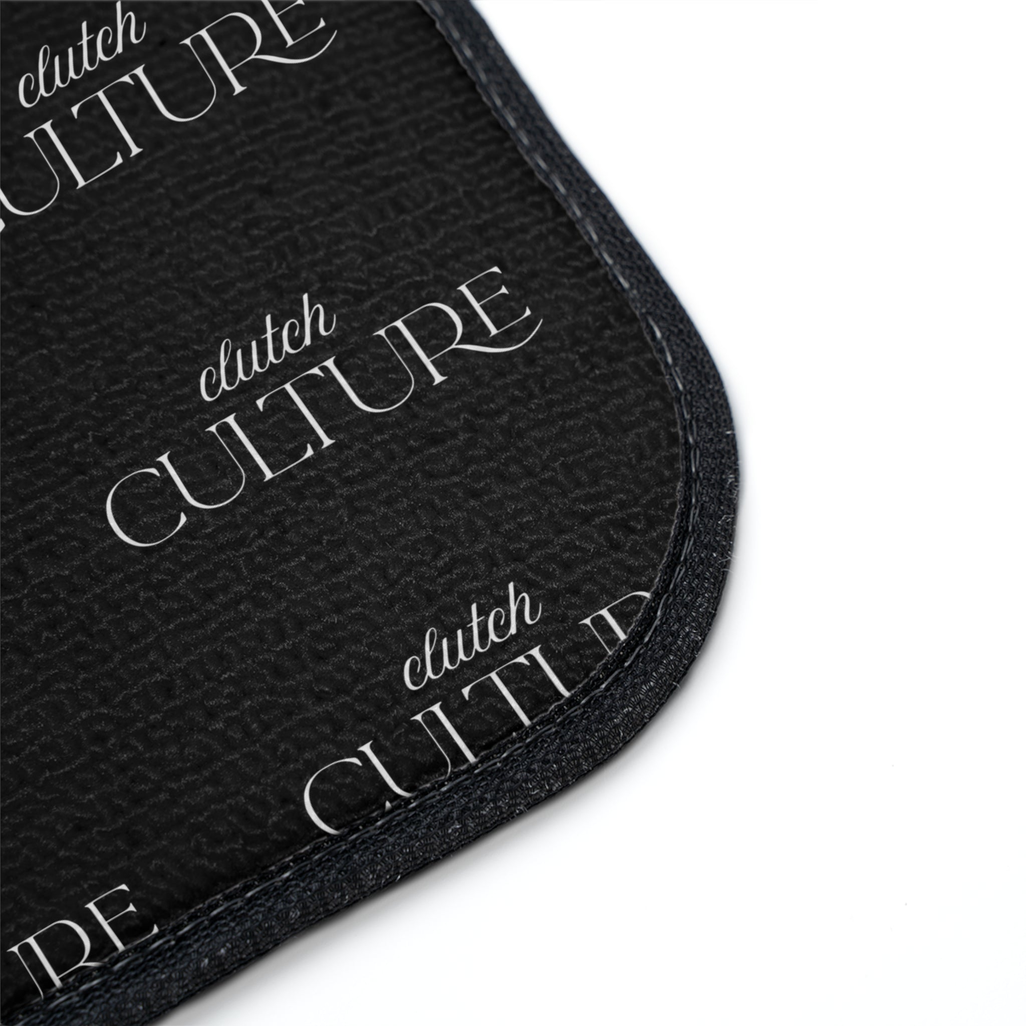 Clutch Culture car mat-Black