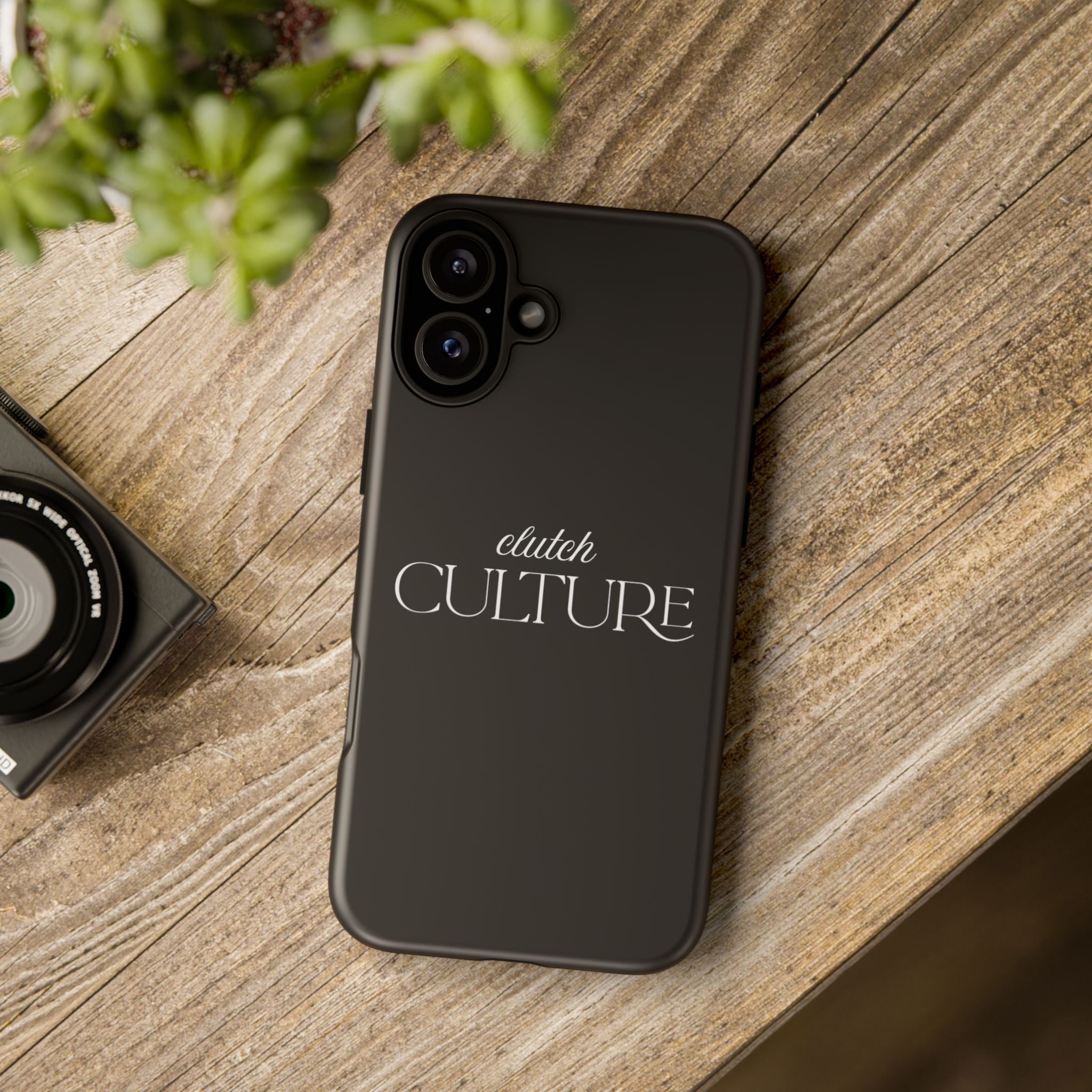 Black Clutch Culture Phone Case