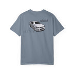 Clutch Culture- white skyline T-shirt- Black letters