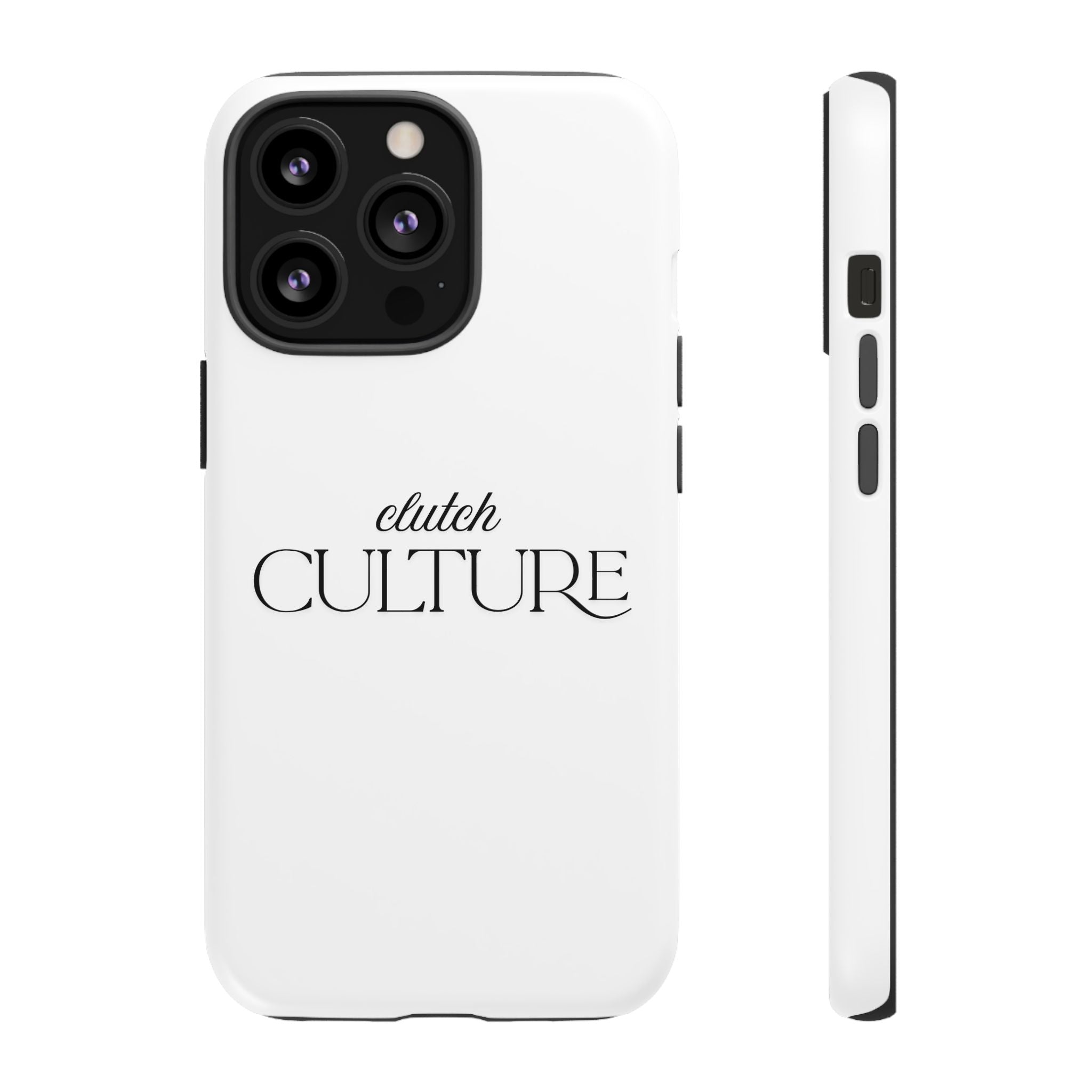 White Clutch Culture Phone Case