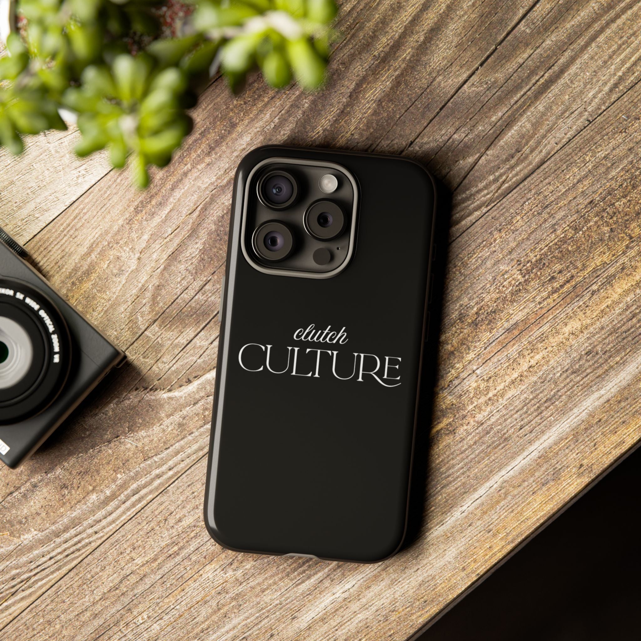 Black Clutch Culture Phone Case